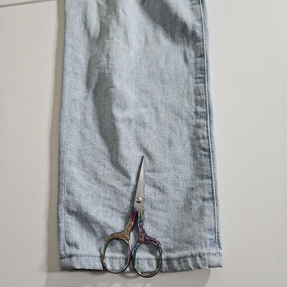 AG Adriano Goldschmied Jeans Womens 28R Blue High Rise Ex Boyfriend Slouchy Slim - Picture 8 of 16